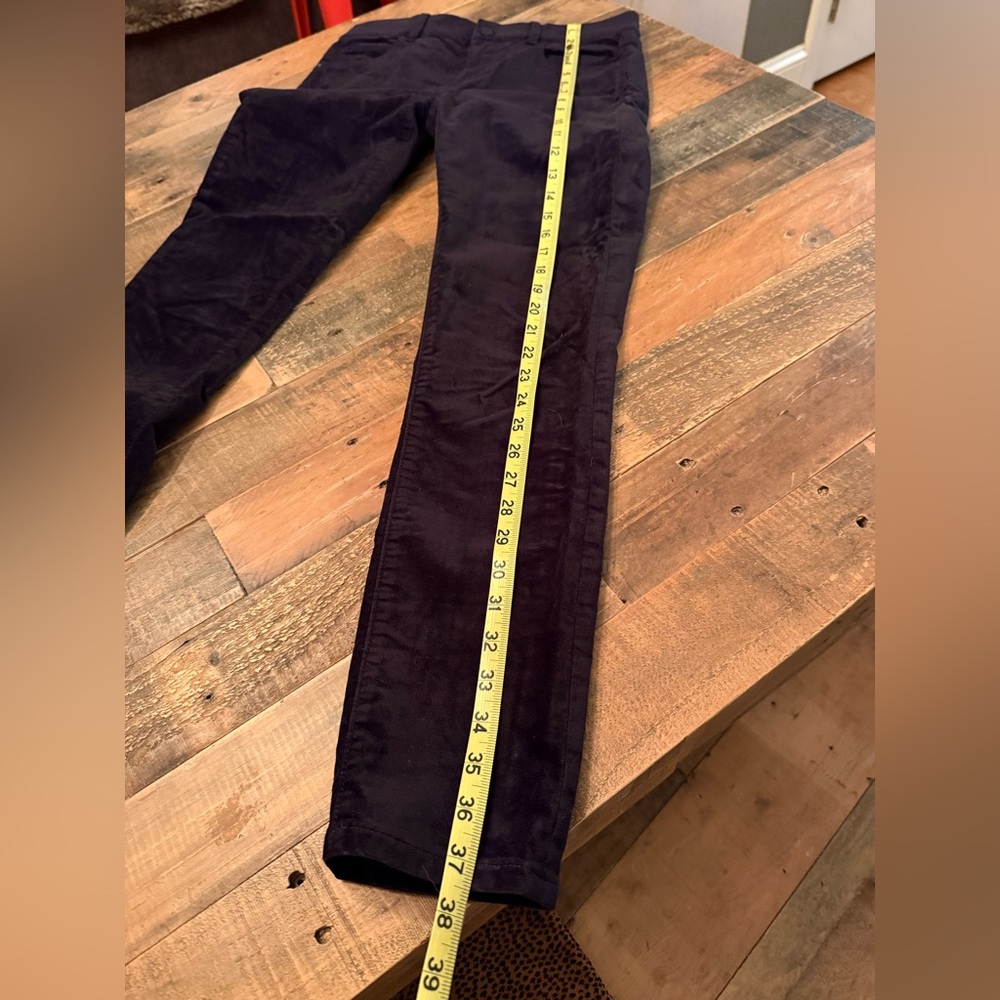 Ann Taylor black velvet pants size 2 EUC - Picture 6 of 7